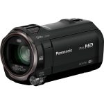 Panasonic HC-V770 kamera Full HD (zoom optyczny 20x, 4 grupy soczewek, HDR Movie, bezprzewodowa kamera podwójna, wysoka jakość obrazu 6.03M), czarna