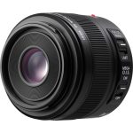 Panasonic H-ES045 LEICA DG MACRO ELMARIT obiektyw do makrofotografii (ogniskowa 45mm, przysłona F2.8, filtr 46 mm, micro 4/3, MEGA O.I.S.), czarny
