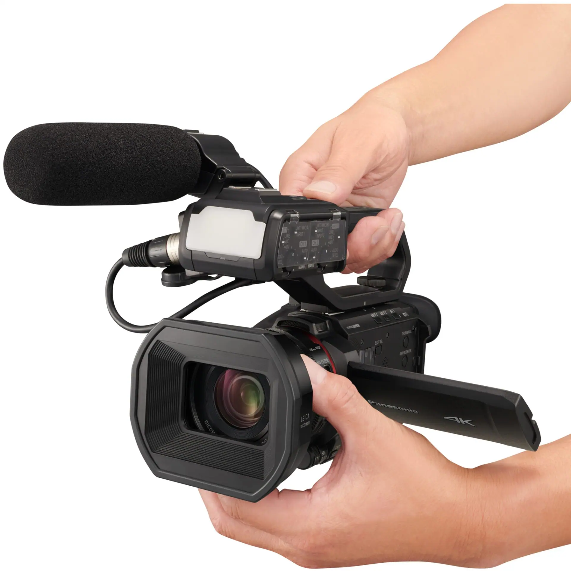 【新品級】パナソニックHC-X2000フルセット Panasonic HC-X2000 profesjonalna mobilna kamera 4K (10