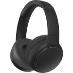 Panasonic RB-M500 nauszne słuchawki bezprzewodowe generujące głęboki bas (Bluetooth, funkcja XBS DEEP, 30h odtwarzania, szybkie ładowanie), czarne