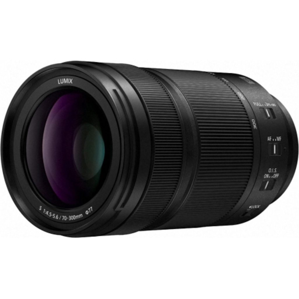 CASHBACK do 1680 PLN 28 Panasonic S-R70300 teleobiektyw z możliwością robienia zdjęć makro (70–300mm, F4.5–5.6 MACRO O.I.S., pełna klatka FF, zoom 70–300mm, L-Mount), czarny