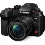Panasonic DC-GH6M Lumix hybrydowy aparat bezlusterkowy + obiektyw H-FS12060E 12-60mm, F3.5-5.6 (Live MOS 25.2MP, wideo 10-bit HFR/VFR), czarny