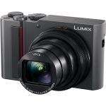 Panasonic DC-TZ200 Lumix aparat kompaktowy (1" matryca MOS 20.1MP, zoom optyczny 15x, wideo 4K, PHOTO 4K, wizjer LVF, Post Focus, Wi-Fi), srebrny
