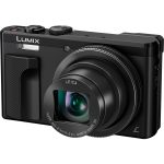 Panasonic DMC-TZ80 Lumix aparat kompaktowy z obiektywem LEICA DC VARIO-ELMAR 24mm (matryca MOS 18.1MP, zoom 30x, fukncje 4K, Post Focus), czarny