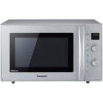 Panasonic NN-CD575 kompaktowa kuchenka wielofunkcyjna Slim-Line (technologia inwerterowa, 27l, 1000W, grill kwarcowy 1300W,  11 programów), srebrna