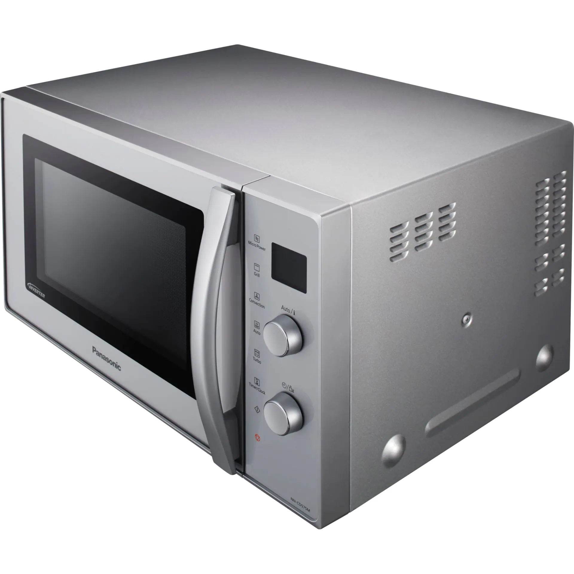 Panasonic NN-CD575 kompaktowa kuchenka wielofunkcyjna Slim-Line  (technologia inwerterowa, 27l, 1000W, grill kwarcowy 1300W, 11 programów),  srebrna » Oficjalny Sklep Panasonic