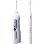Panasonic zestaw EW1411 akumulatorowy irygator do jamy ustnej + EW-DM81 soniczna szczoteczka do zębów z drobnym włosiem