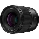 Panasonic S-S50M standardowy obiektyw stałoogniskowy (50mm, F1.8, pełna klatka FF, mocowanie L-Mount, odporny na kurz, mróz i zachlapanie), czarny