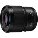 Panasonic S-S50 standardowy obiektyw stałoogniskowy (50mm, F1.8, pełna klatka FF, mocowanie L-Mount, odporny na kurz, mróz i zachlapanie), czarny