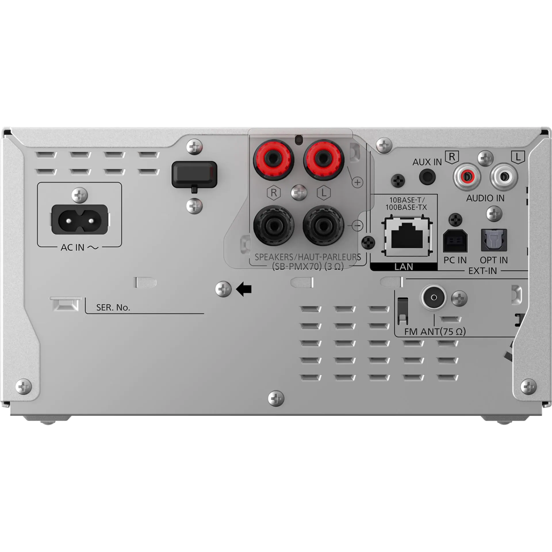 Panasonic SC-PMX802 system Hi-Fi z szerokim wyborem usług streamingowych. (USB, CD, DAB, wzmacniacz Technics JENO Engine Hi-Res, AirPlay2), srebrny » Oficjalny Sklep Panasonic Panasonic SC-PMX802 system Hi-Fi z szerokim wyborem usług streamingowych. (USB, CD, DAB, wzmacniacz Technics JENO Engine Hi-Res, AirPlay2), srebrny » Oficjalny Sklep Panasonic
