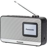 Panasonic RF-D15 przenośne radio DAB+ z technologią Bluetooth (mocny dźwięk, kompaktowy rozmiar, Bluetooth, kolorowy wyświetlacz 2,4”, budzik)