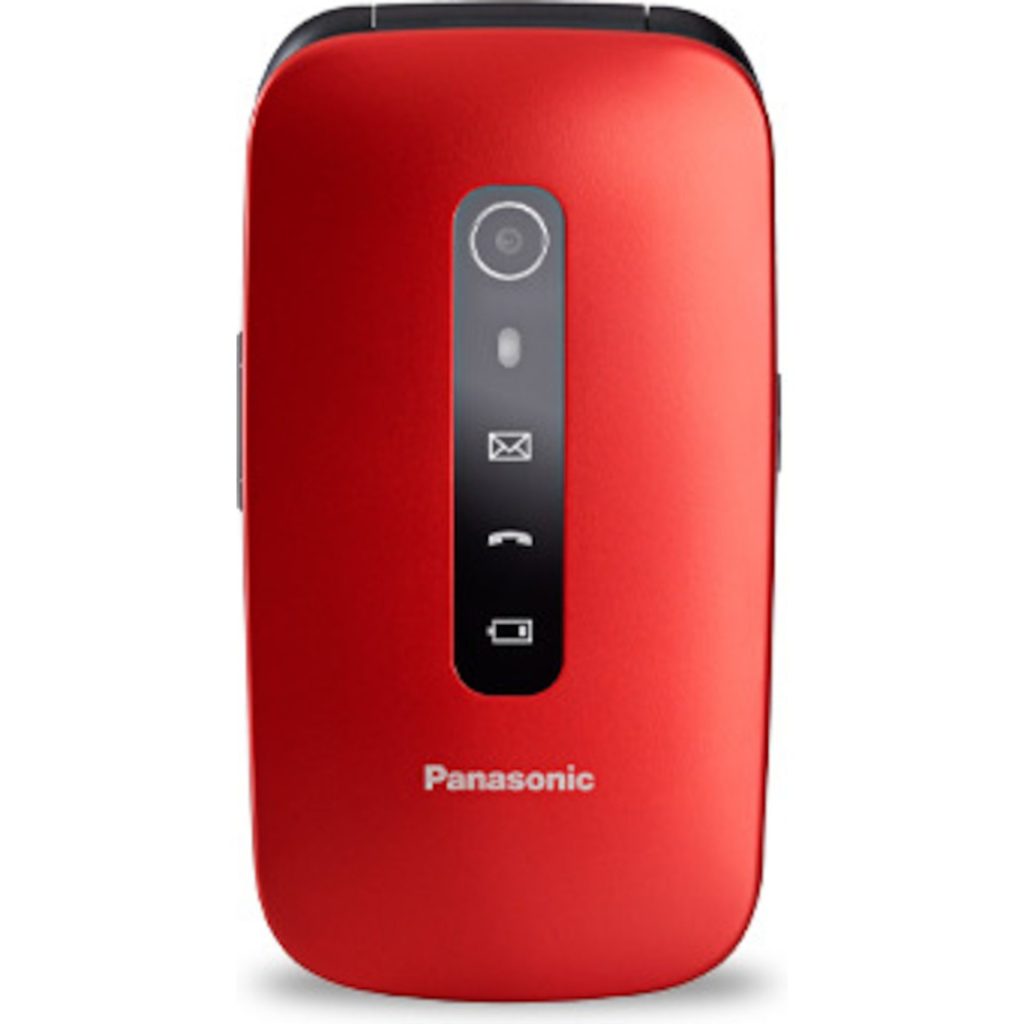 Panasonic KX-TU550EXR Panasonic KX-TU550 telefon dla seniora z klapką (4G VoLTE Clear Call, duży ekran 2,8", aparat 1,2 MP, połączenia SOS, tryb głośnomówiący), czerwony 12 Panasonic KX-TU550EXR KX TU550EXR 002