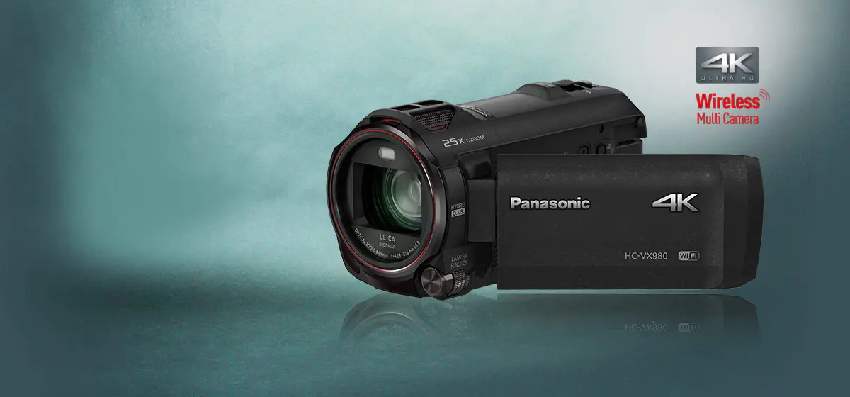 Panasonic HC-VX980 kamera 4K Ultra HD z funkcją