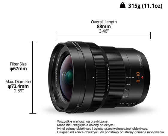 レンズ(ズーム) Panasonic LEICA DG VARIO-ELMARIT 8-18mm 新製品レビュー：Panasonic LEICA DG VARIO-ELMARIT 8-18mm / F2