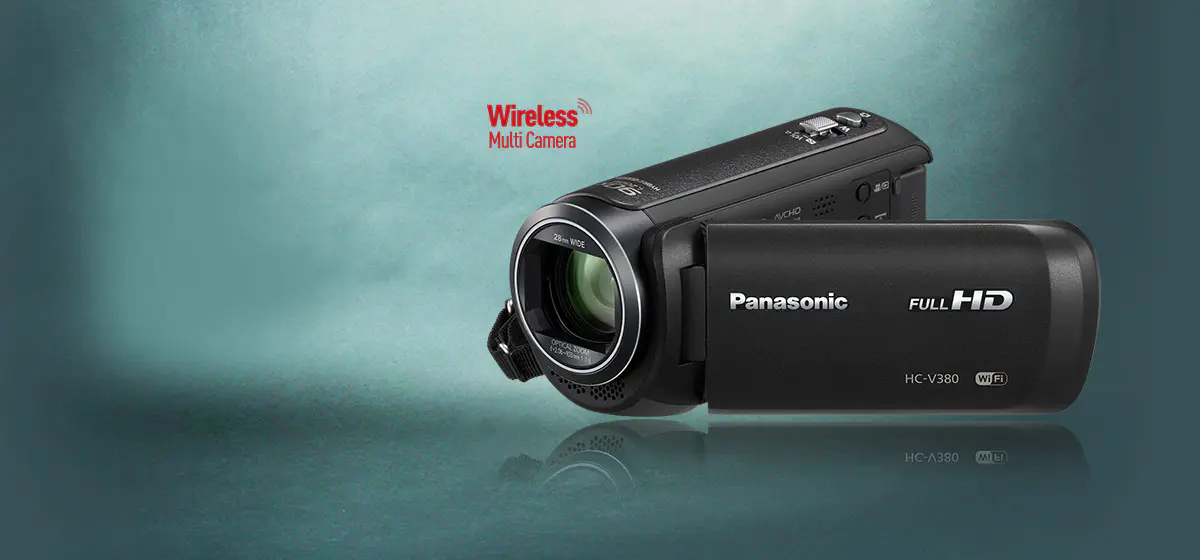 Panasonic HC-V380 kamera Full HD z funkcją bezprzewodowej