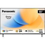 Panasonic TV-55W90A telewizor Full Array LED 4K HDR z innowacyjnym systemem Premium Fire TV 55" (DVB-T2/HEVC, HCX Pro AI MK II, Dolby Atmos, Auto AI)