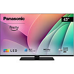 Panasonic TV-43W80A telewizor LED 4K z innowacyjnym systemem Premium Fire TV 43" (DVB-T2/HEVC, HCX, Multi HDR, Game Mode Plus, Surround Sound Pro)