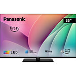 Panasonic TV-55W80A telewizor LED 4K z innowacyjnym systemem Premium Fire TV 55" (DVB-T2/HEVC, HCX, Multi HDR, Game Mode Plus, Surround Sound Pro)