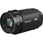 Panasonic HC-VX3 kamera 4K (matryca MOS BSI 1/2,5, szeroki kąt 25mm, zoom optyczny 24x, 5-osiowa stabilizacja obrazu HYBRID O.I.S., USB typu C)