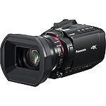 Panasonic HC-X1200 lekka kamera 4K w stylu palmtopa (10-bitowa jakość nagrywania 4K 60p, szeroki kąt 25mm, zoom 24x, AF/AE z wykrywaniem twarzy, HEVC)