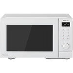 Panasonic NN-GD34QW inwerterowa kuchenka mikrofalowa z grillem (29l, 1000W, 14 programów automatycznych, Auto Clean, blokada rodzicielska), biała