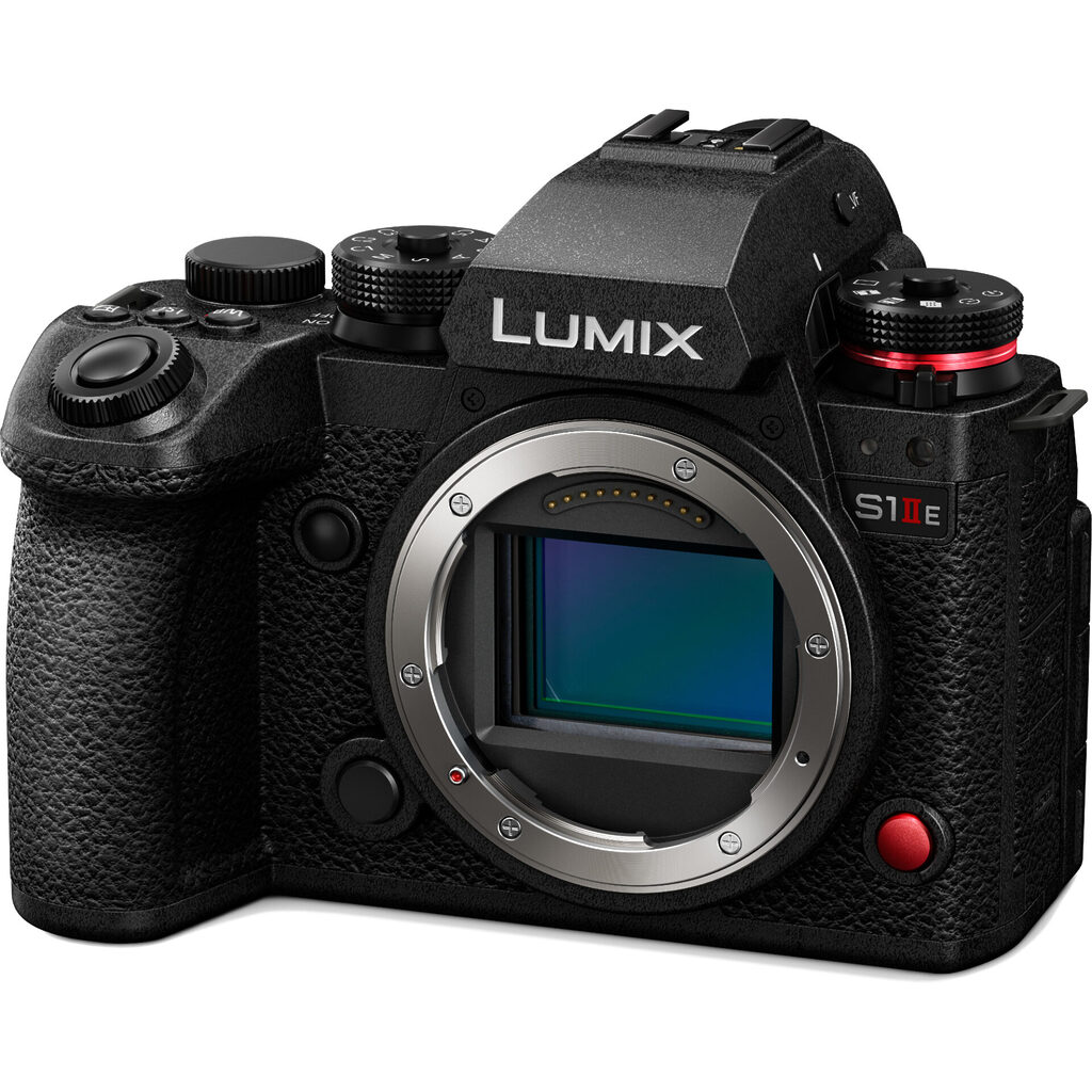 PROMOCJA NA WYBRANE MODELE MARKI LUMIX 3 Panasonic DC-S1M2ES Lumix pełnoklatkowy aparat bezlusterkowy DC-S1M2ES (CMOS 24.2MP, open gate 6K 30p,fazowy hybrydowy AF,zdjęcia seryjne 30 kl./s)