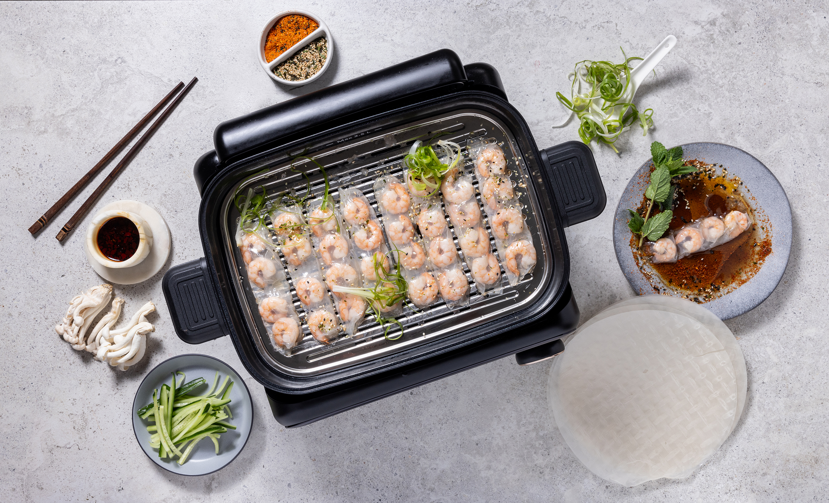 Panasonic NF-GM400KXE Cheats Rice Paper dim sum