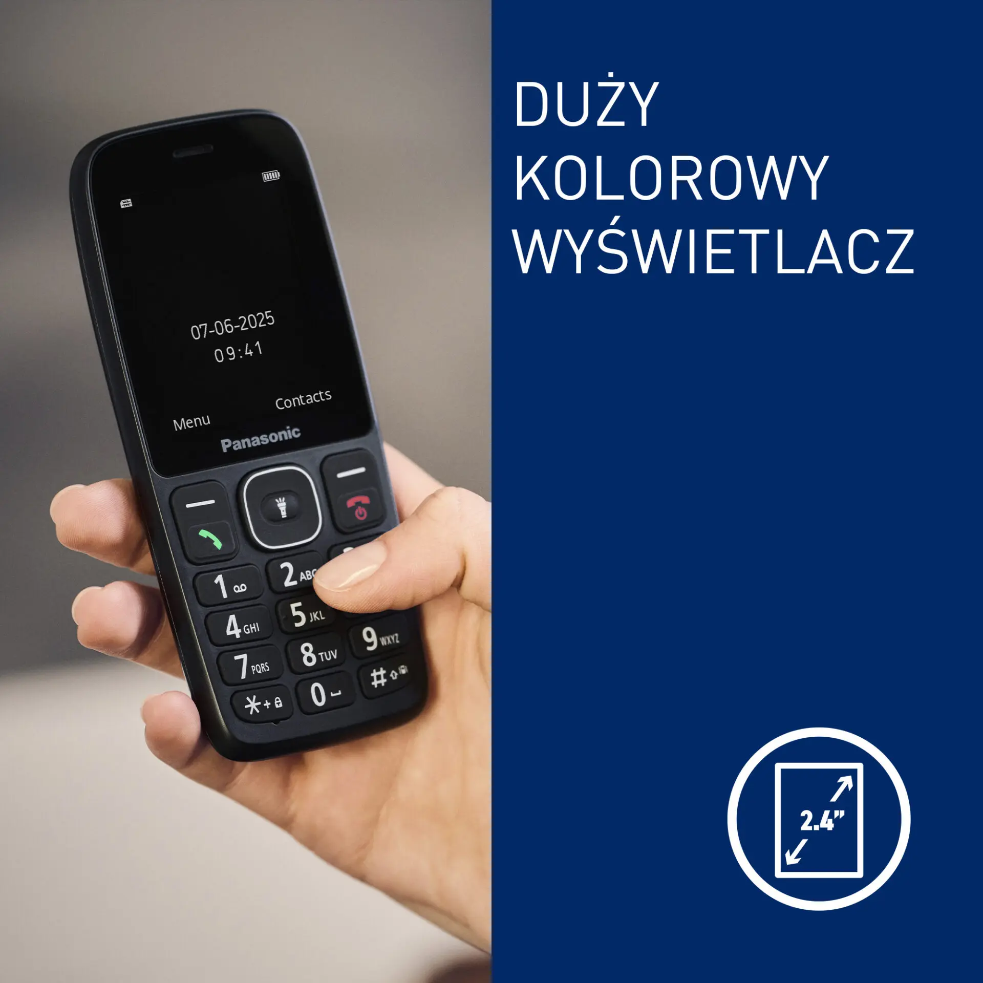 パナソニック 携帯電話 KX-TF400 Panasonic KX-TF400: New feature phone focuses on the basics