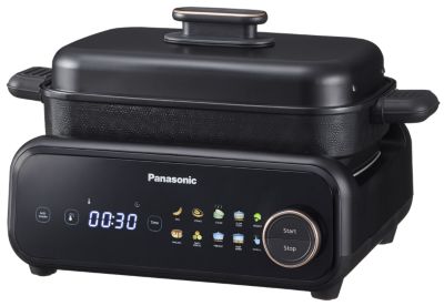 Panasonic NF-GM600KXE Panasonic NF-GM600 bezdymny multicooker do wspólnego gotowania przy stole 6 w 1 (temperatura 40–250 stopni, 9 programów, tryb manualny) 44 Panasonic NF-GM600KXE NF GM600 gallery 2