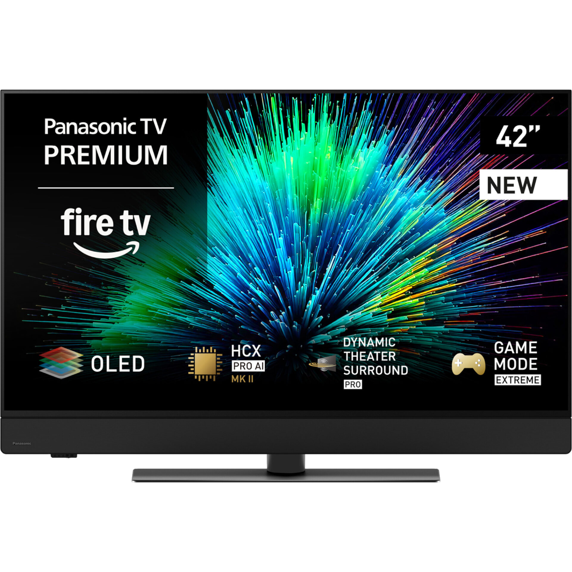 Panasonic TV-42Z90BE6 telewizor OLED 4K HDR z innowacyjnym systemem Premium Fire TV 42&quot; (DVB-T2/HEVC, Master OLED Pro, HCX Pro AI MK II, Dolby At