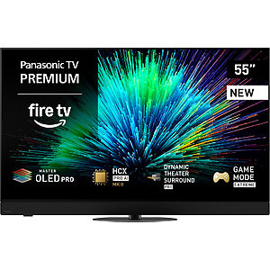 Panasonic TV-55Z90BE6 telewizor OLED 4K HDR z innowacyjnym systemem Premium Fire TV 55" (DVB-T2/HEVC, Master OLED Pro, HCX Pro AI MK II, Dolby Atmos)