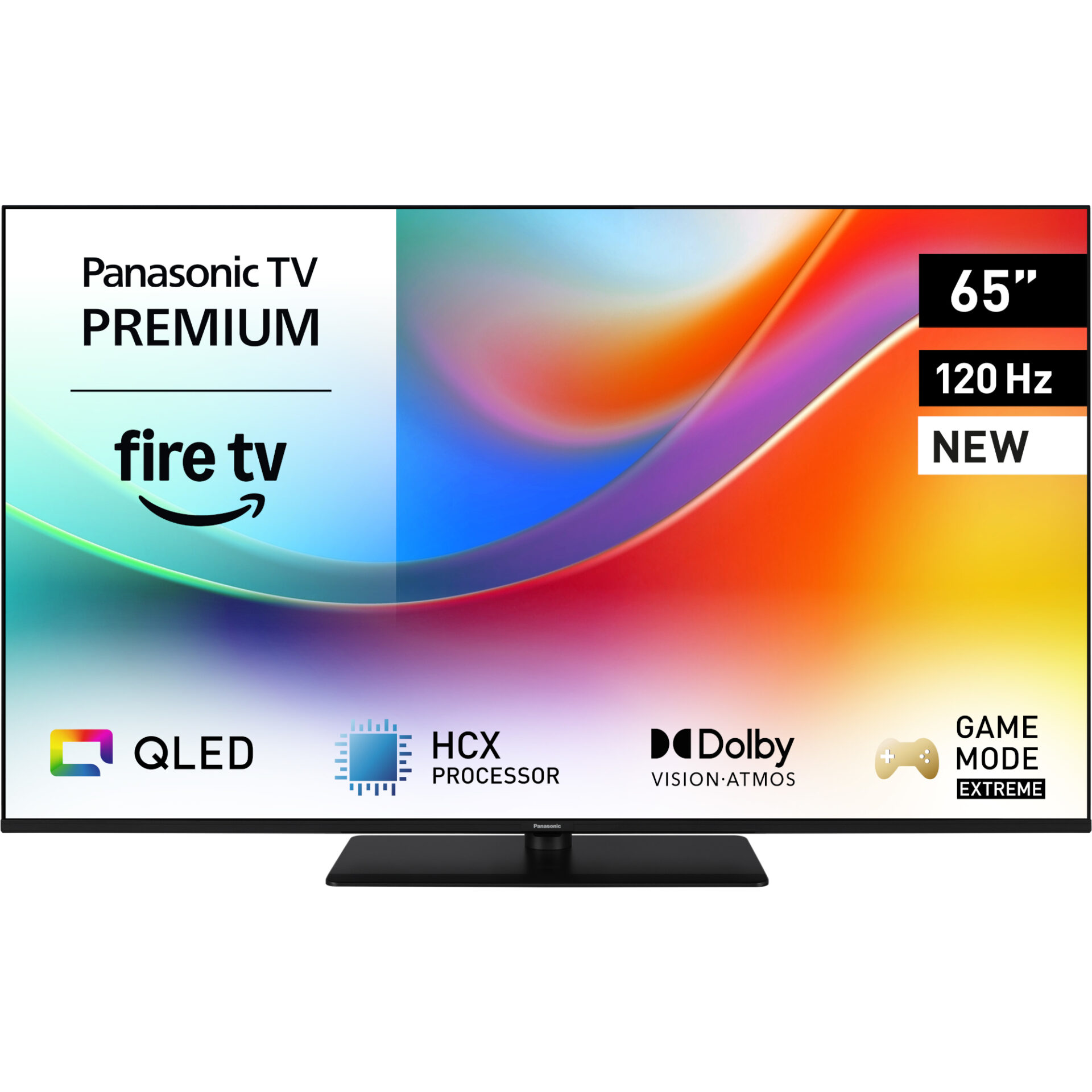 Panasonic TV-65W85B telewizor 4K QLED z innowacyjnym systemem Premium Fire TV 65" (DVB-T2/HEVC, procesor HCX, Dolby Vision, Surround Sound Pro)
