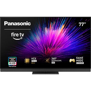 Panasonic TV-77Z95B telewizor OLED 4K HDR - innowacyjny system Premium Fire TV 77" (DVB-T2/HEVC, Primary RGB Tandem OLED ThermalFlow, HCX Pro AI MKII)