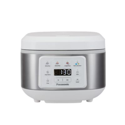 Panasonic SR-DA152WXE Panasonic SR-DA152W ryżowar, parowar 1,5l (4 programy, automatyczna regulacja temperatury, utrzymywanie ciepła, timer, technologia FuzzyLogic), biały 25 Panasonic SR-DA152WXE 1 1