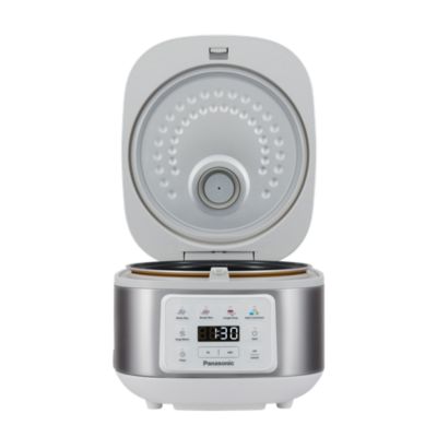 Panasonic SR-DA152WXE Panasonic SR-DA152W ryżowar, parowar 1,5l (4 programy, automatyczna regulacja temperatury, utrzymywanie ciepła, timer, technologia FuzzyLogic), biały 30 Panasonic SR-DA152WXE Panasonic SR DA152WXE front20open