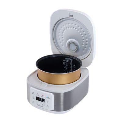 Panasonic SR-DA152WXE Panasonic SR-DA152W ryżowar, parowar 1,5l (4 programy, automatyczna regulacja temperatury, utrzymywanie ciepła, timer, technologia FuzzyLogic), biały 32 Panasonic SR-DA152WXE Panasonic SR DA152WXE slant20open pot