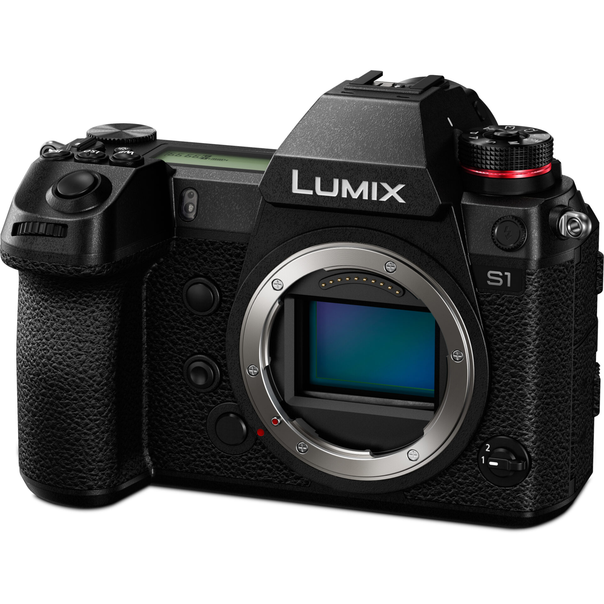 Panasonic DC-S1 Lumix bezlusterkowy aparat cyfrowy DSLM (pełnoklatkowa matryca CMOS 24.2MP, Dual I.S.2 w 5 osiach, wideo 4K 60p/50p), czarny