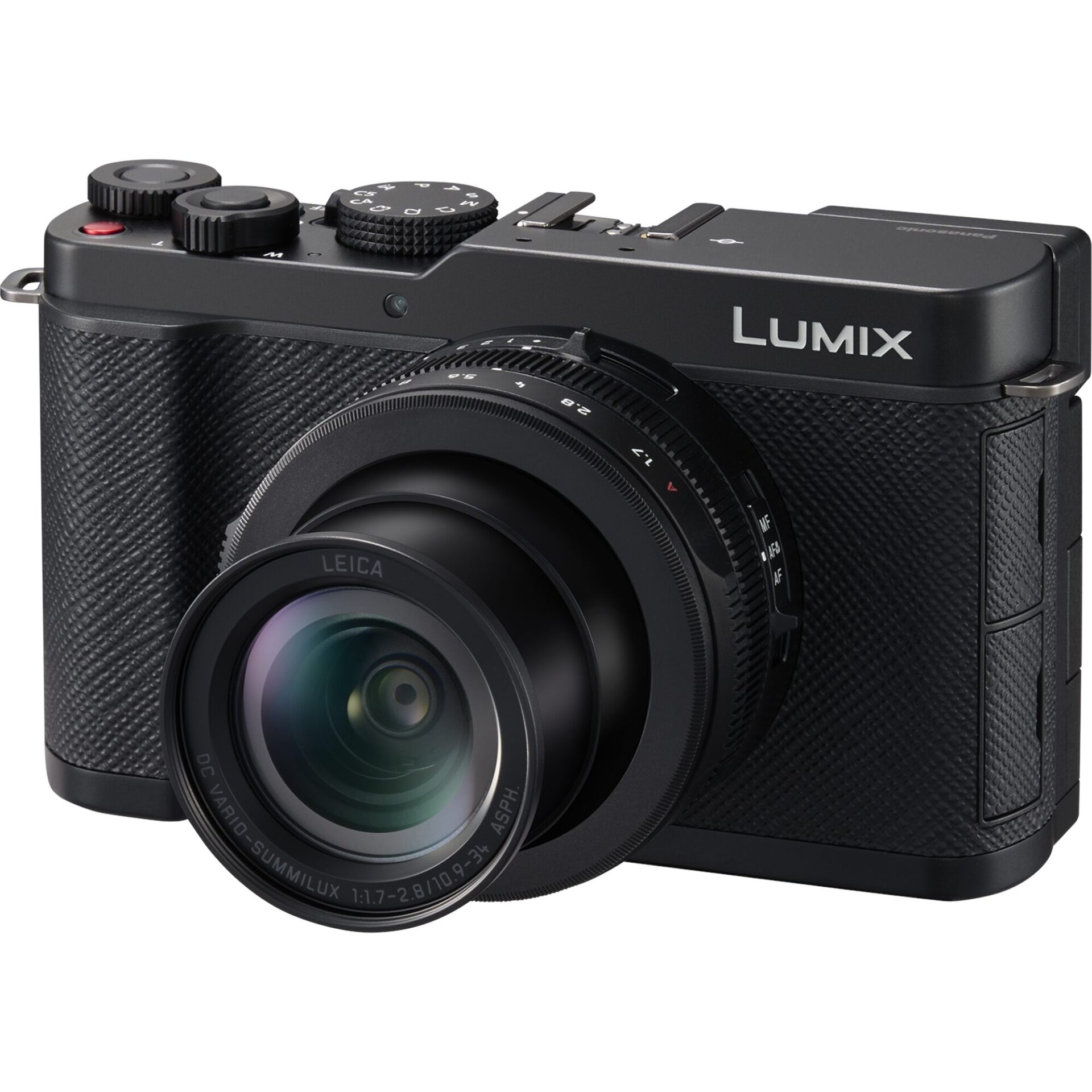Panasonic DC-L10 Lumix kompaktowy aparat premium (CMOS typu 4/3 z podświetleniem tylnym (BSI), obiektyw LEICA DC VARIO-SUMMILUX 24–75 mm), czarny