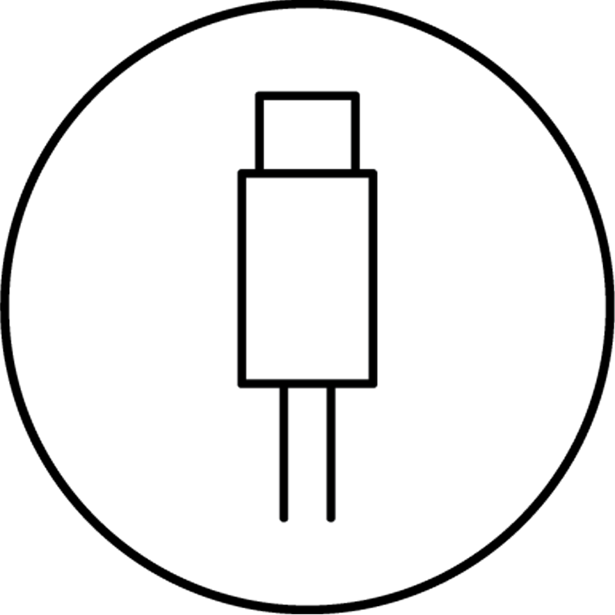 Podróże z Panasonic 46 Panasonic PersonalCare USB C Charging Icon