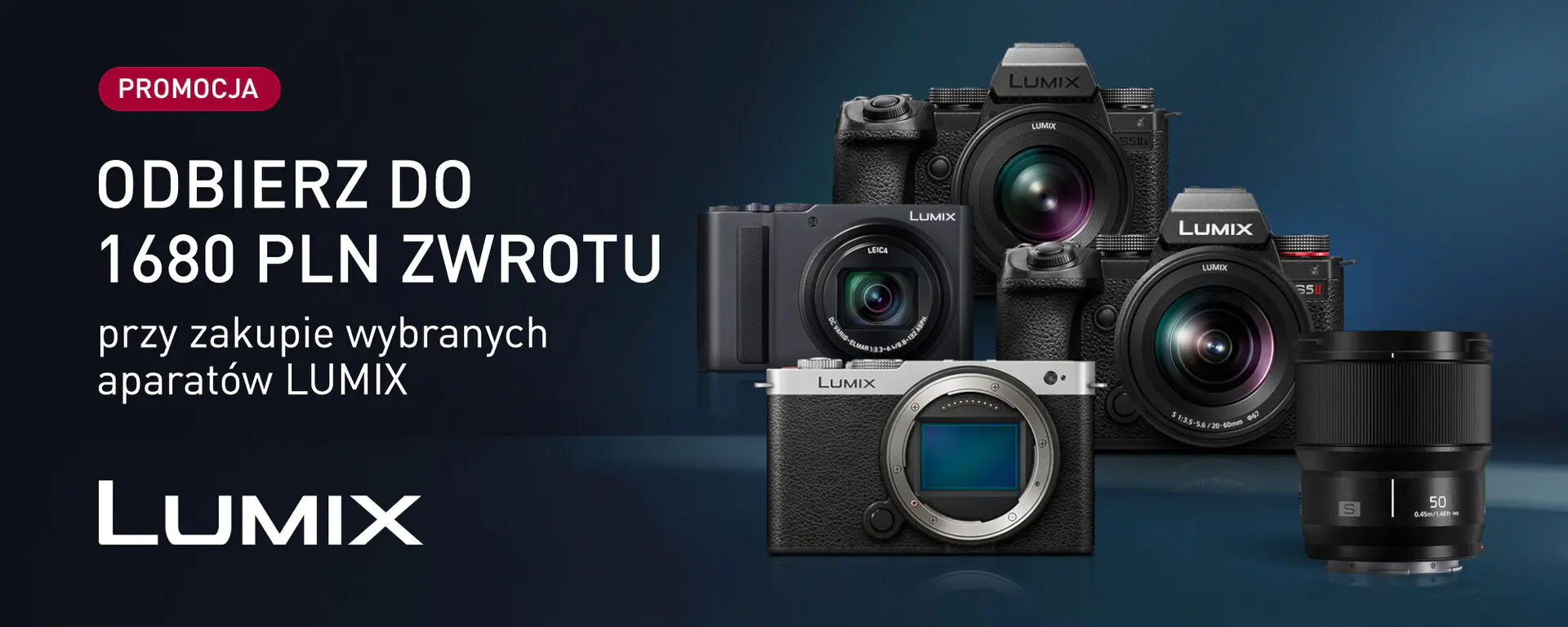 CASHBACK do 1680 PLN 1 PL LUMIX D2C CASHBACK cams hero