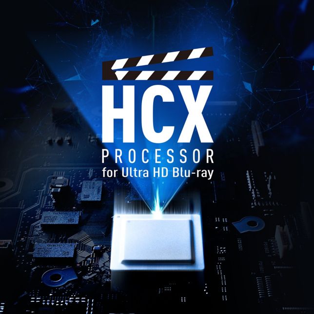 Panasonic DP-UB9000AG1 Panasonic DP-UB9000AG odtwarzacz Blu-ray Ultra HD (procesor HCX, HDR 10+, Dolby Vision, 2x HDMI, obsługa 4K, sgodność z usługami VOD 4K) 6 Procesor Hollywood Cinema Experience