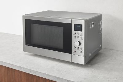 Panasonic NN-CD58RSEPG Panasonic NN-CD58RS kuchenka mikrofalowa Inverter Slim z grillem i funkcją Air Fry (1000W, termoobieg, 27l, kosz do smażenia beztłuszczowego), stalowa 43 Panasonic NN-CD58RSEPG 02 NN CD58RS compact 1