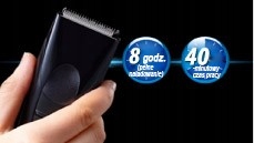 Panasonic ER-GP30-K501 Panasonic ER-GP30 profesjonalny trymer do włosów (krawędź tnąca pod kątem 45°, 6 długości trymowania i 3 nasadki grzebieniowe), czarny 7 Panasonic ER-GP30-K501 41439294 2