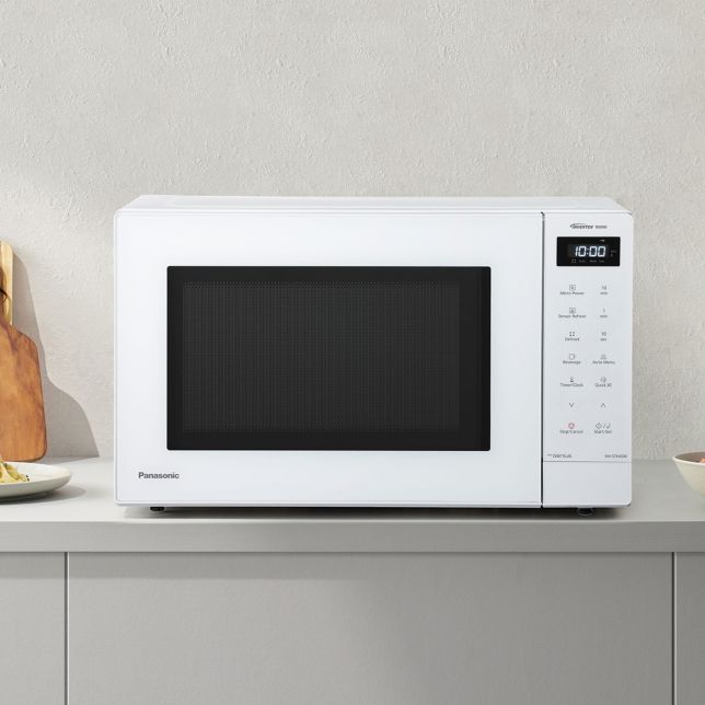 Panasonic NN-ST64QWEPG Panasonic NN-ST64QW inwerterowa kuchenka mikrofalowa (32l, 20 programów automatycznych, 1000 W, czujnik automatycznego podgrzewania), biała 10 Panasonic NN-ST64QWEPG ast 3086010 7